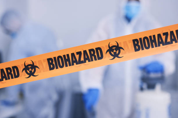 Professional Biohazard technician working in Wingate, IN
